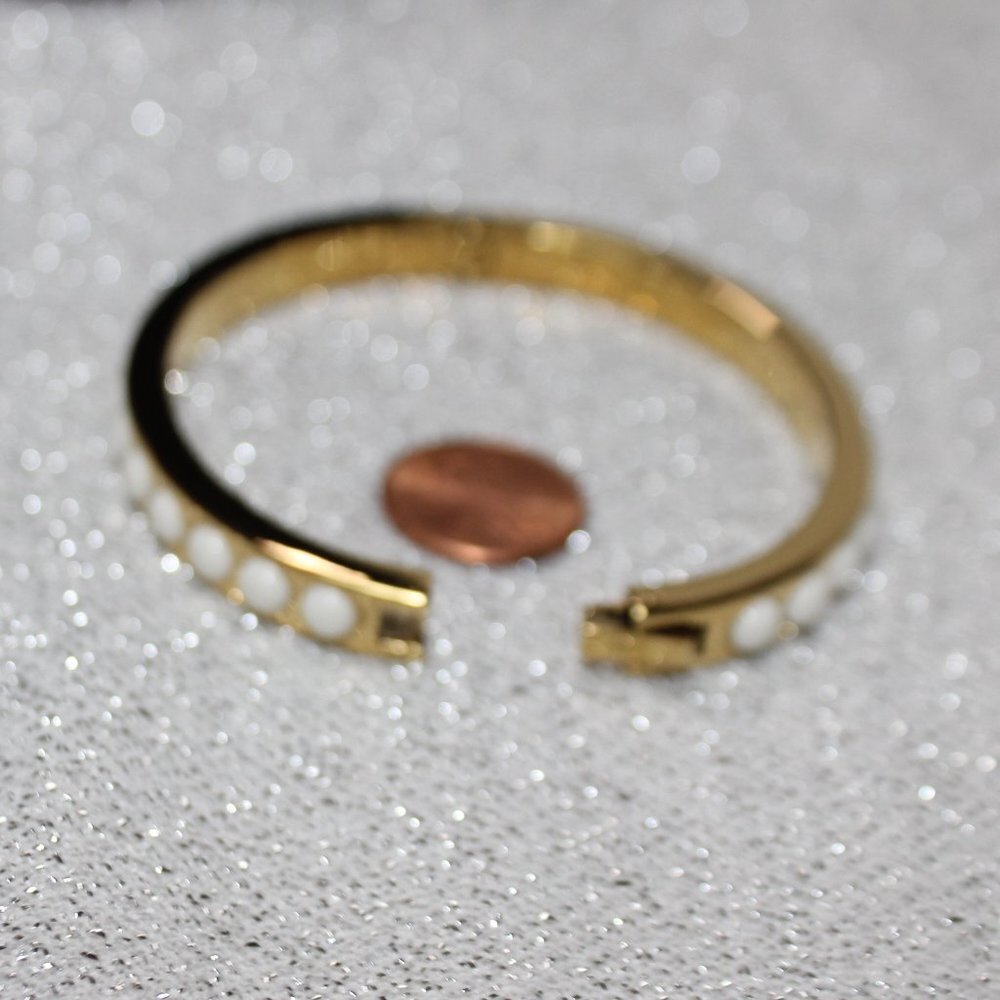 J. Crew MINI GUMDROP STONE HINGE BRACELET - Picture 6 of 8
